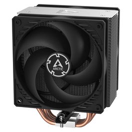 ARCTIC Freezer 36 CPU Cooler - Disipador de Aire con 2 Ventiladores de 12 cm PWM, 4 Tubos de Calor, Compatible con LGA 1851/1700, AM4/AM5, Color Negro y Plata