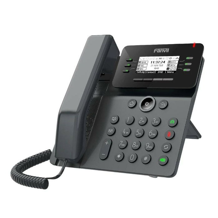 Fanvil V62G Teléfono IP Negro 12 líneas LCD