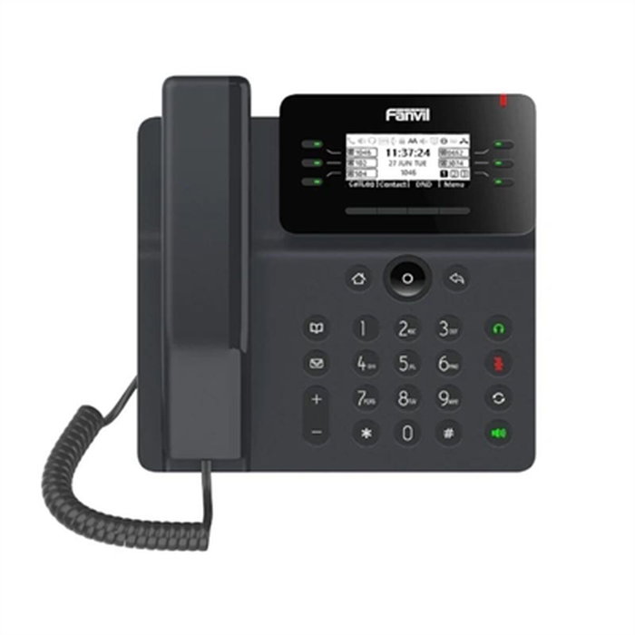 Fanvil V62G Teléfono IP Negro 12 líneas LCD