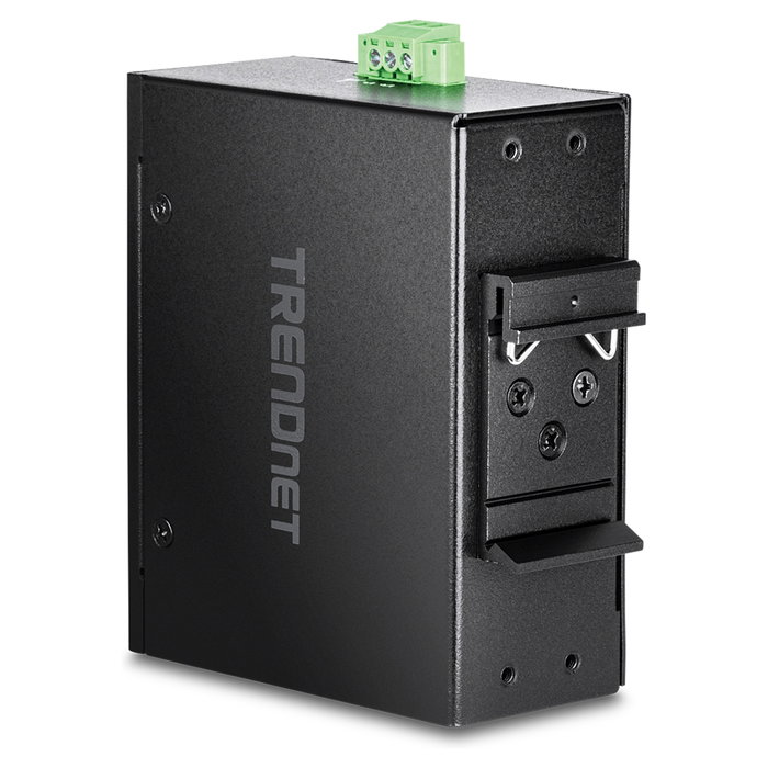 Trendnet TI-ELC80 Switch Industrial No Administrado de 8 Puertos Fast Ethernet Negro