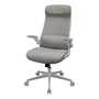 Cougar CGR-STD-ASW Silla Gaming Ergonomica con Respaldo Ajustable, Reposacabezas, Almohada Lumbar, Tela Blanco y Negro - Capacidad 120 kg