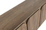 DKD Home Decor Buffet de Teca Reciclada 200x45x80 con 4 Puertas Natural