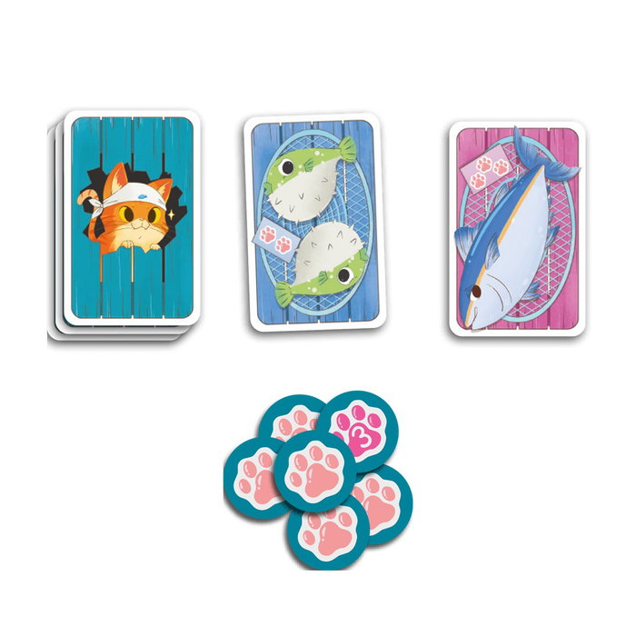 HeidelBar Games Juego de Mesa Fish & Katz Edad 6+ Partidas Rápidas 20 Minutos Español Referencia HBFK01ES