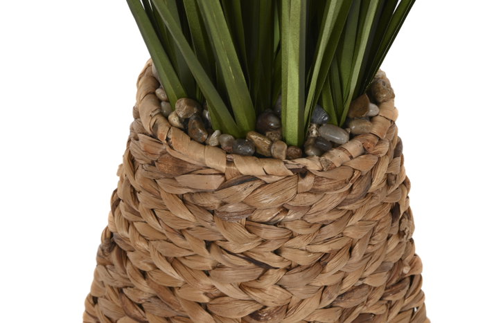 DKD Home Decor Planta de PE y Fibra Verde 60x60x130 cm