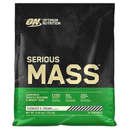Optimum Nutrition Serious Mass Cookies & Cream 5450 g