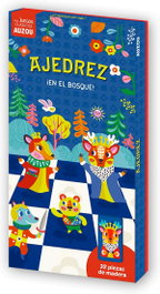 AUZOU EDITIONS, AJEDREZ EN EL BOSQUE. JUEGO DE MADERA - AUZOU EDITIONS