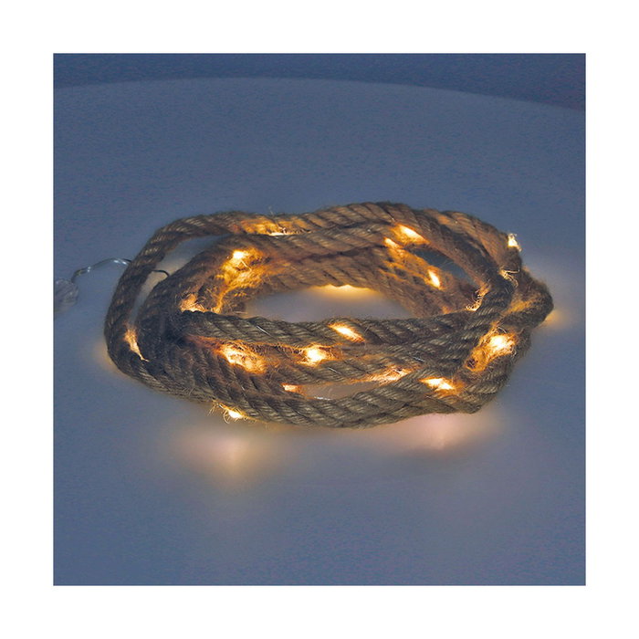 Decoration With Light Guirnalda Fija 30 Microleds Cuerda de Yute Blanco Cálido 3,03m Decoration With Light Guirnalda Fija 30 Microleds Cuerda de Yute Blanco Cálido 3,03m