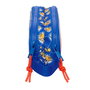 Portatodo Doble Sonic Prime Azul 21 x 8 x 6 cm