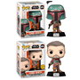 Funko Pop Star Wars The Mandalorian Marshal con Opcion Chase Figura Vinilo 9cm