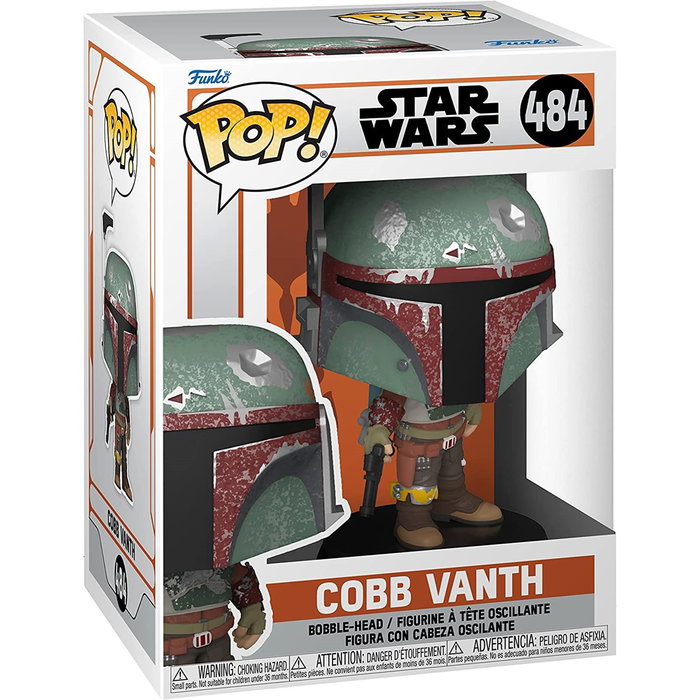 Funko Pop Star Wars The Mandalorian Marshal con Opcion Chase Figura Vinilo 9cm