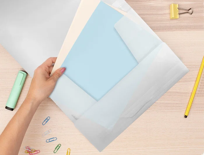 Liderpapel Carpeta Solapas 34964 Polipropileno Cierre Gomas Formato Din A4 Transparente Translucido