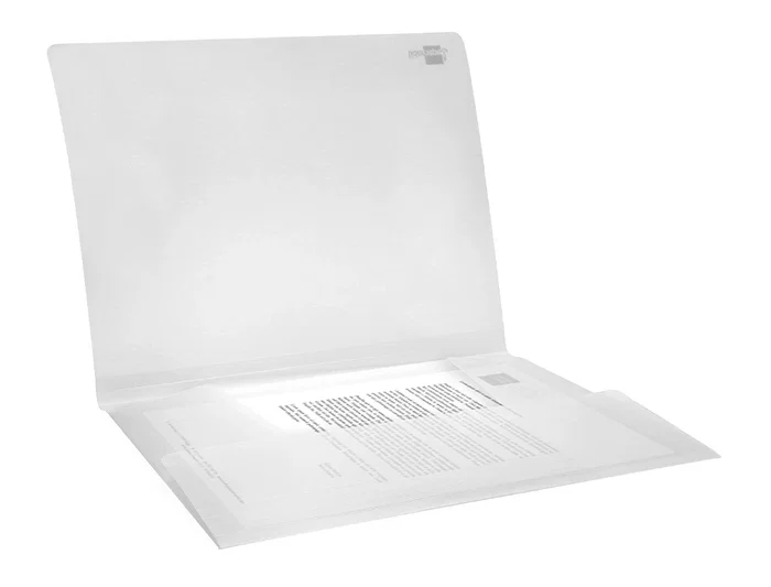 Liderpapel Carpeta Solapas 34964 Polipropileno Cierre Gomas Formato Din A4 Transparente Translucido