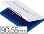Q-connect Tampón Nº3 90x55 mm Azul
