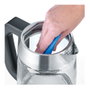Severin WK 3479 Hervidor de Agua y Té de Vidrio 1.7L 3000W Negro Acero Inoxidable
