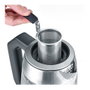 Severin WK 3479 Hervidor de Agua y Té de Vidrio 1.7L 3000W Negro Acero Inoxidable