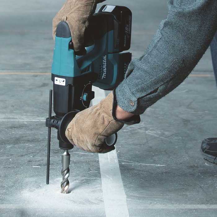Makita DHR243JWX2 Martillo Combinado Inalámbrico con 2 Baterías y Cargador