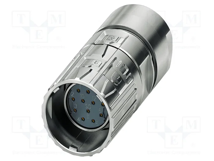 PHOENIX CONTACT Conector M23 PRO 12 pines hembra recto PHOENIX CONTACT Conector M23 PRO 12 pines hembra recto