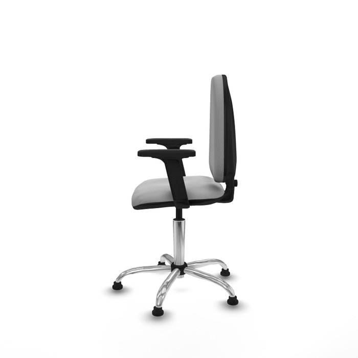 PIQUERAS Y CRESPO Silla de oficina Aýna Gris claro con Brazos 2D