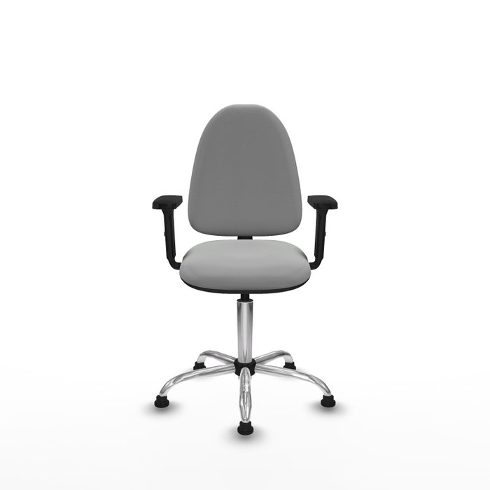 PIQUERAS Y CRESPO Silla de oficina Aýna Gris claro con Brazos 2D