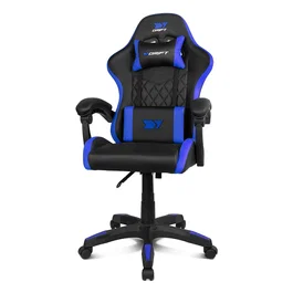 Drift DR35 Silla Gaming Negra y Azul Eléctrico