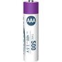 Ansmann Pack de 4 Pilas Recargables AAA Lithium-ion 400mAh con Cable USB-C