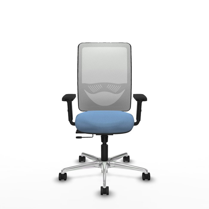 PIQUERAS Y CRESPO Silla de oficina Zulema Azul cielo y Blanco PIQUERAS Y CRESPO Silla de oficina Zulema Azul cielo y Blanco