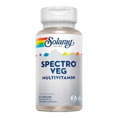 SOLARAY SPECTRO Multivitamínico y Mineral 60 Cápsulas Vegetales SOLARAY SPECTRO Multivitamínico y Mineral 60 Cápsulas Vegetales