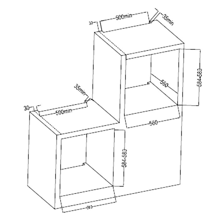 Cecotec Bolero Hexa C126400 Line A Horno Integrable de 80L