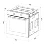 Cecotec Bolero Hexa C126400 Line A Horno Integrable de 80L