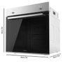 Cecotec Bolero Hexa C126400 Line A Horno Integrable de 80L