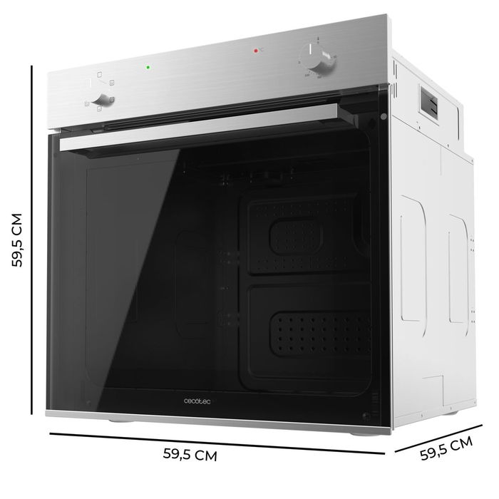 Cecotec Horno Eléctrico Bolero Hexa C126400 Line A 2800W 80L con Steam Assist