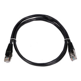 Extralink Cable Ethernet Cat.5e FTP de 1m Negro EX.7607