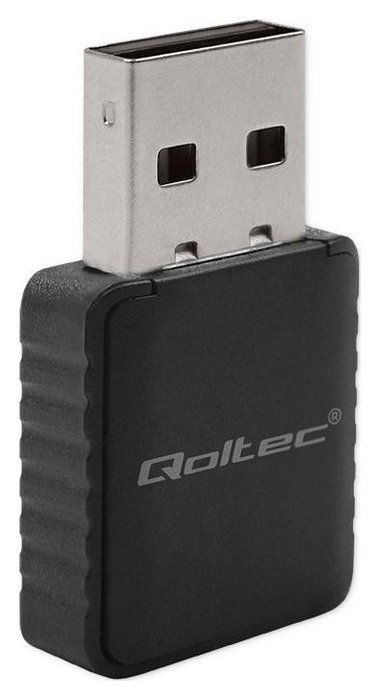 Qoltec 56988 Adaptador WiFi Dual Mini AC USB 3.0 1300Mbps