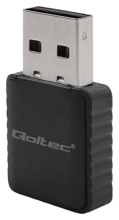 Qoltec 56988 Adaptador WiFi Dual Mini AC USB 3.0 1300Mbps