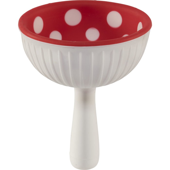 Ototo Magic Mushroom Funnel en Blanco / Rojo