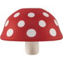 Ototo Magic Mushroom Funnel en Blanco / Rojo