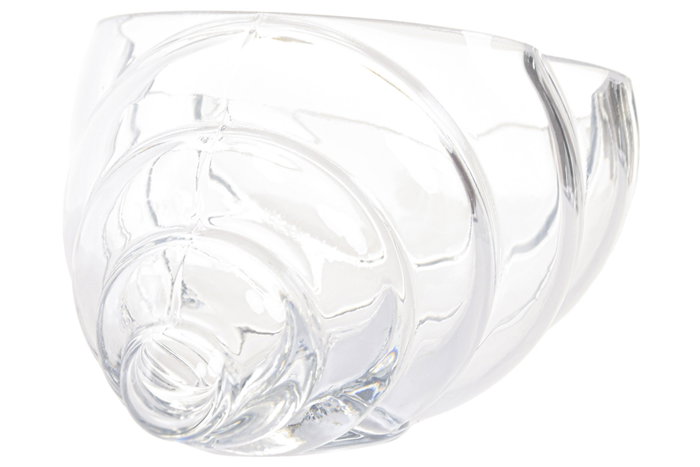 DKD Home Decor Bandeja Vaciabolsillos de Cristal Caracola 20x12,5x9 cm DKD Home Decor Bandeja Vaciabolsillos de Cristal Caracola 20x12,5x9 cm
