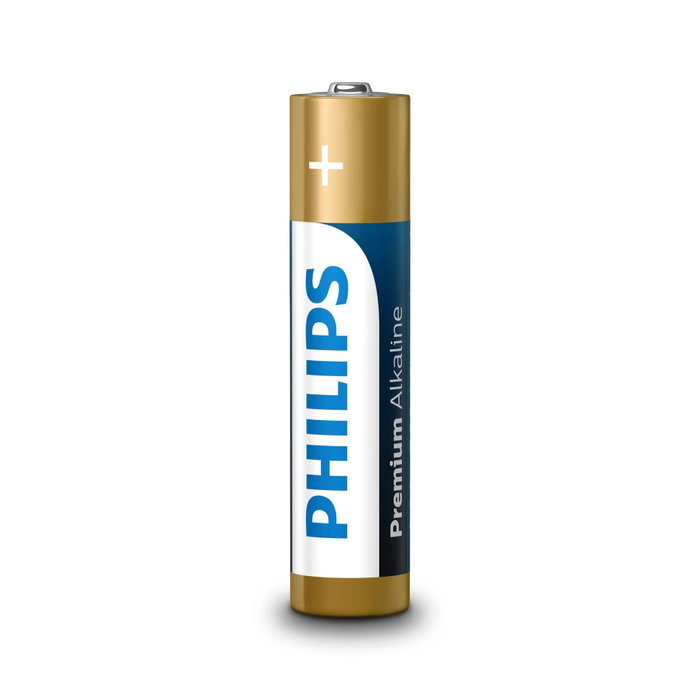 Philips Premium Alkaline AAA 1.5 V, pack de 4