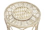 DKD Home Decor Set de 2 Mesitas Auxiliares de Ratán Natural