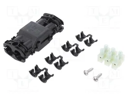 HELLERMANNTYTON Junta de gel RELICON IP68 negra
