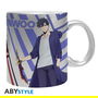 ABYstyle Taza Colección Solo Leveling Jinwoo e Igris 320 ml, Cerámica con Efecto Plateado, Licencia Oficial