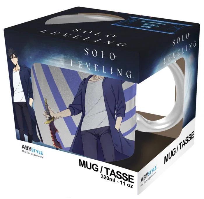 Abystyle Taza Solo Leveling Jinwoo e Igris Cerámica 320ml