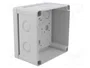 FIBOX Caja de conexiones gris 130x130x75mm