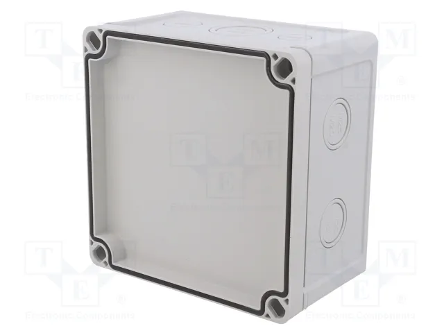 FIBOX Caja de conexiones gris 130x130x75mm