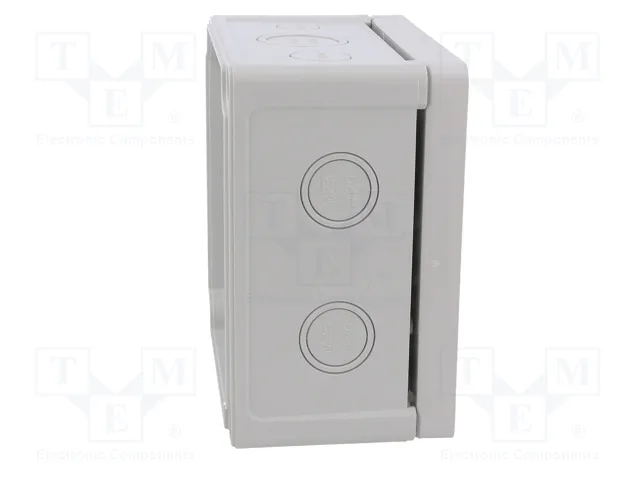 FIBOX Caja de conexiones gris 130x130x75mm