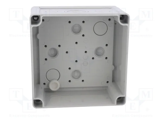 FIBOX Caja de conexiones gris 130x130x75mm