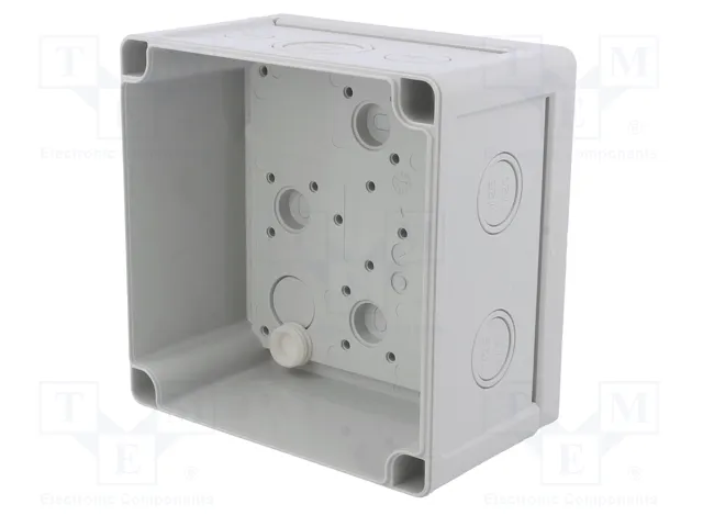 FIBOX Caja de conexiones gris 130x130x75mm