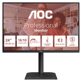 AOC Monitor LCD 24" X24E4U Essential-Line - Full HD 1920x1080, 75Hz, HDMI, VGA