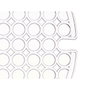 Alfombrilla Antideslizante Kinvara Transparente Plástico 29 x 0,1 x 29 cm Fregadero (12 Unidades)