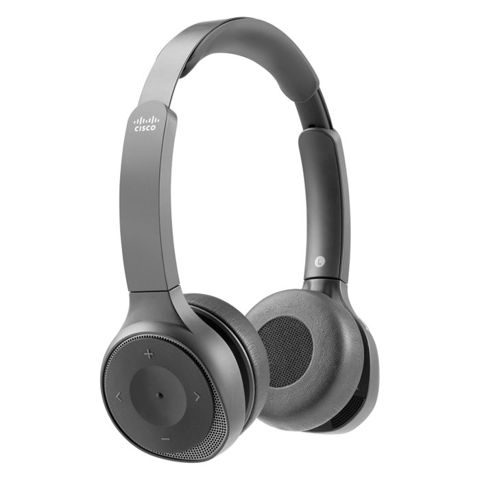 Cisco 730 Auriculares Inalámbricos Dualon-Ear Negro y Carbono Cisco 730 Auriculares Inalámbricos Dualon-Ear Negro y Carbono